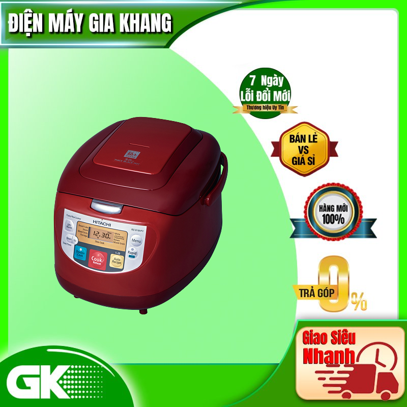 Nồi cơm điện tử hitachi 1.8 lít rz-d18vfy dre - giao toàn quốc - freeship hcm