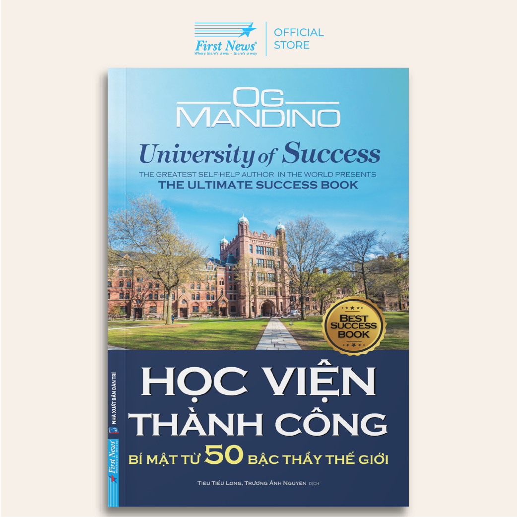 First news - sách học viện thành công - bí mật từ năm mươi bậc thầy thế giới