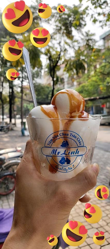 Sữa chua Caramel