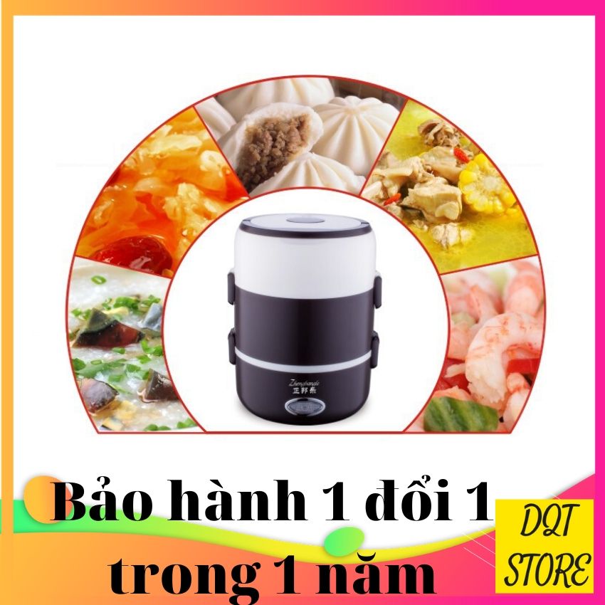 -Cặp lồng cắm điện-cặp lồng giữ nhiệt-cặp lồng cắm điện 3 tầng-DQT Store