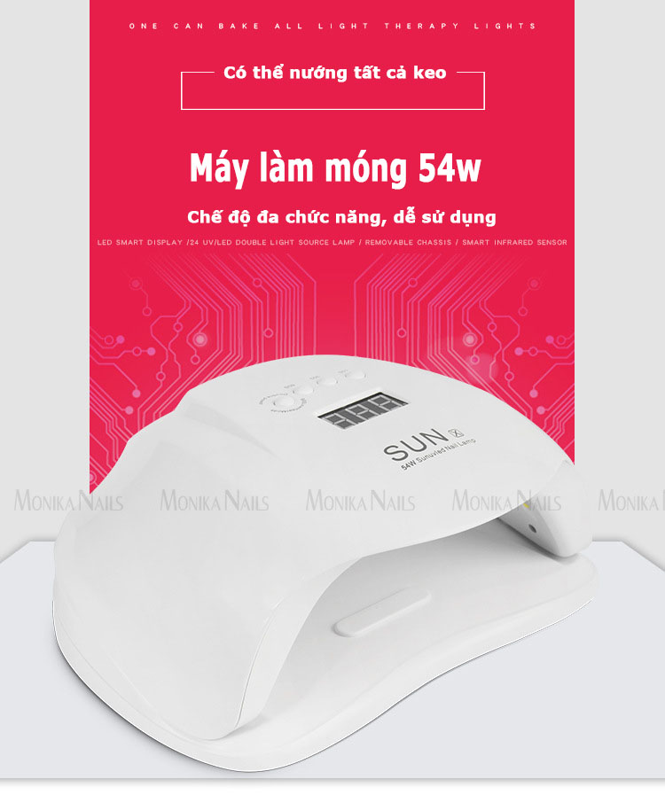 MÁY HƠ SUN X HƠ MÓNG ĐIỆN TỬ THÔNG MINH DÀNH CHO SƠN GEL VÀ CÁC LOẠI SƠN KHÁC DỄ SỬ DỤNG AN TOÀN ,NHANH KHÔ