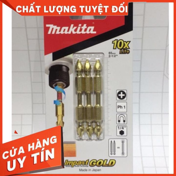 Mũi tô vít nhật mạ vàng b-45129
