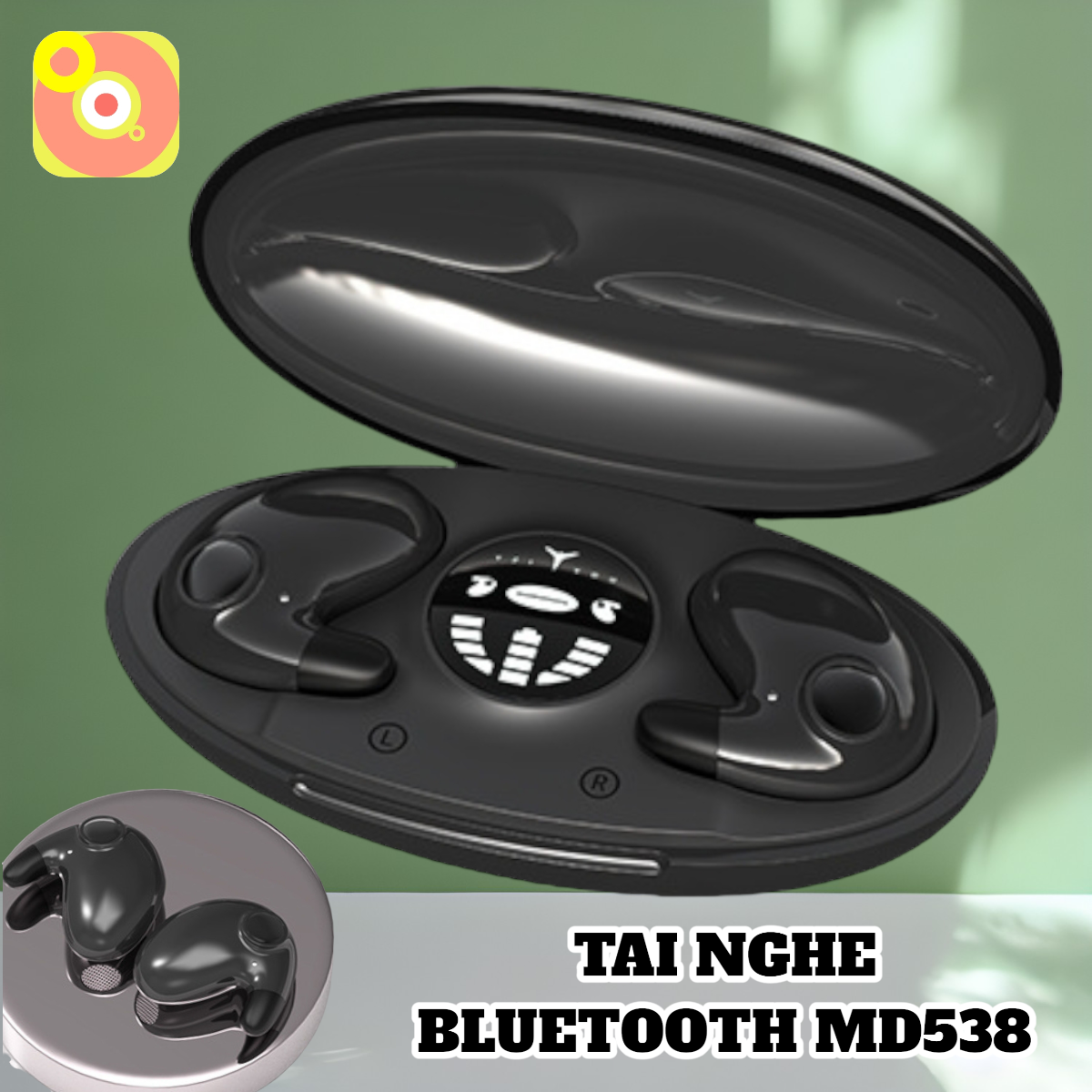 Tai Nghe Bluetooth MD538 - Thiết Kế Nhỏ Gọn
