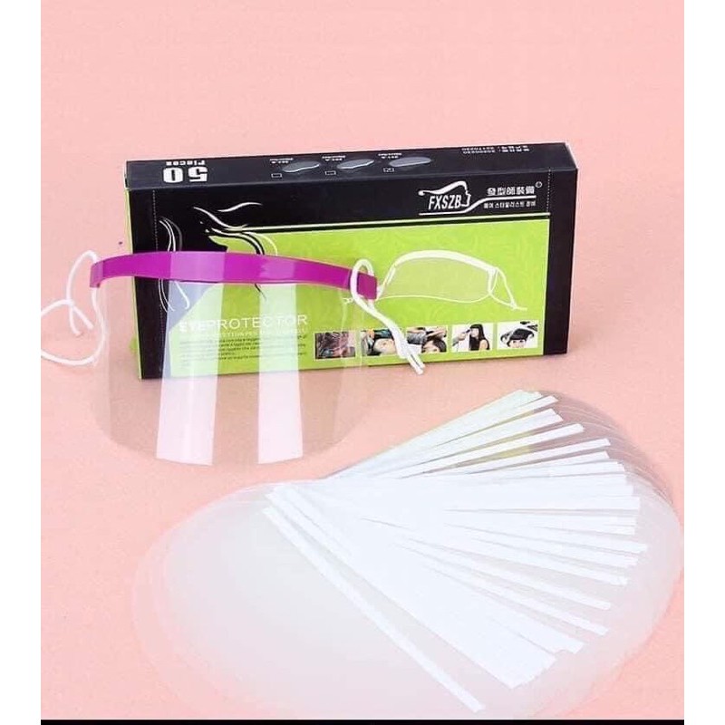 50 miếng dán che mặt khi làm hoá chất salon