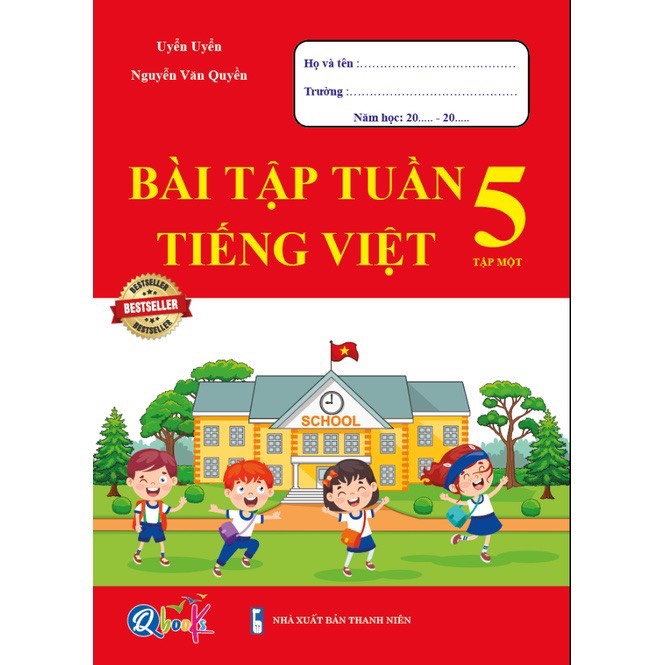 Sách - Bài Tập Tuần Tiếng Việt Lớp 5 - Tập 1 (1 cuốn)