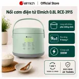 (SALE 8.8)Nồi cơm điện tử Elmich 0.8L RCE-3915
