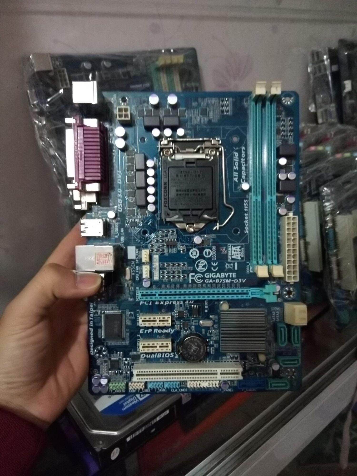 Combo mainb75,cpu i3470, gigabyte gt730 2gd5 tặng fan cpu