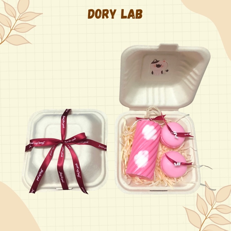 Hộp gói quà tặng nến thơm - dory lab