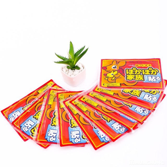 Gói 10 miếng dán giữ nhiệt chuột túi kangaroo xuất Nhật KL863