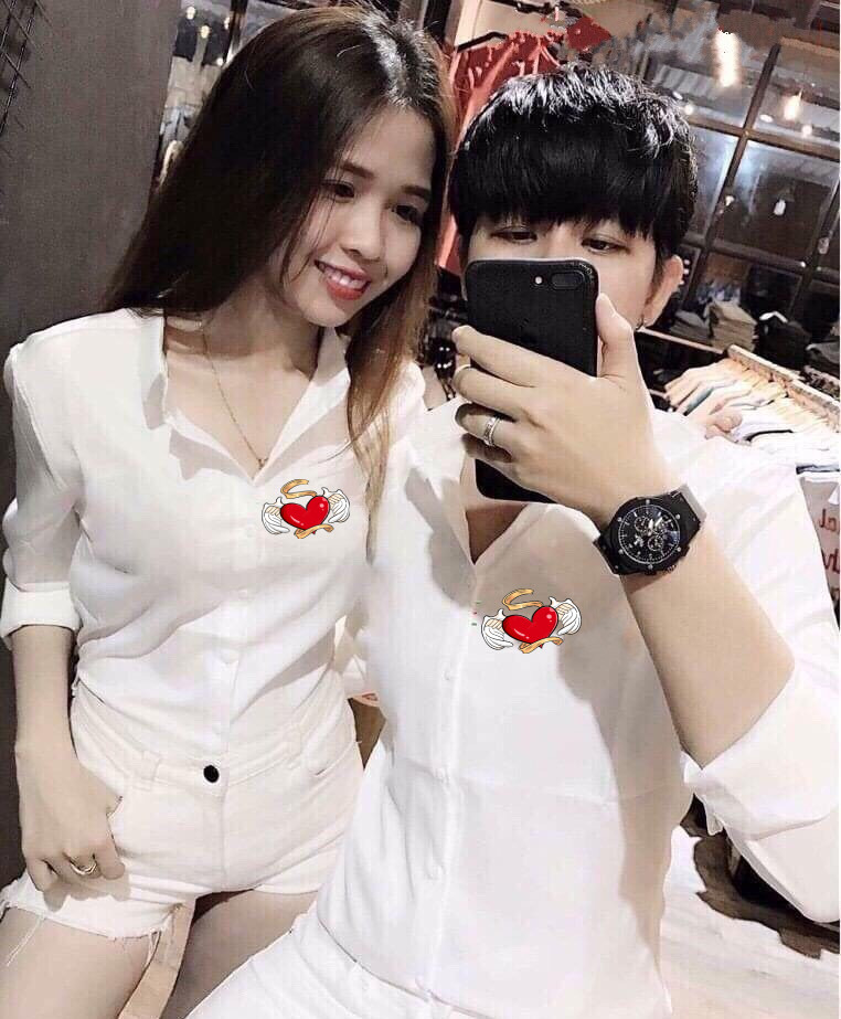 áo somi nam nữ chất kate lụa cao cấp thiết kế đơn giản trẻ trung thời trang - giá 1 áo
