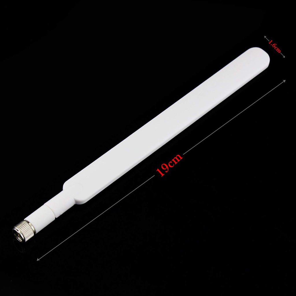 Anten 3G/4G Chuẩn SMA Màu Trắng 8dBi Dành Cho Huawei B681 B683 B686 B593 B310 B315 E5186