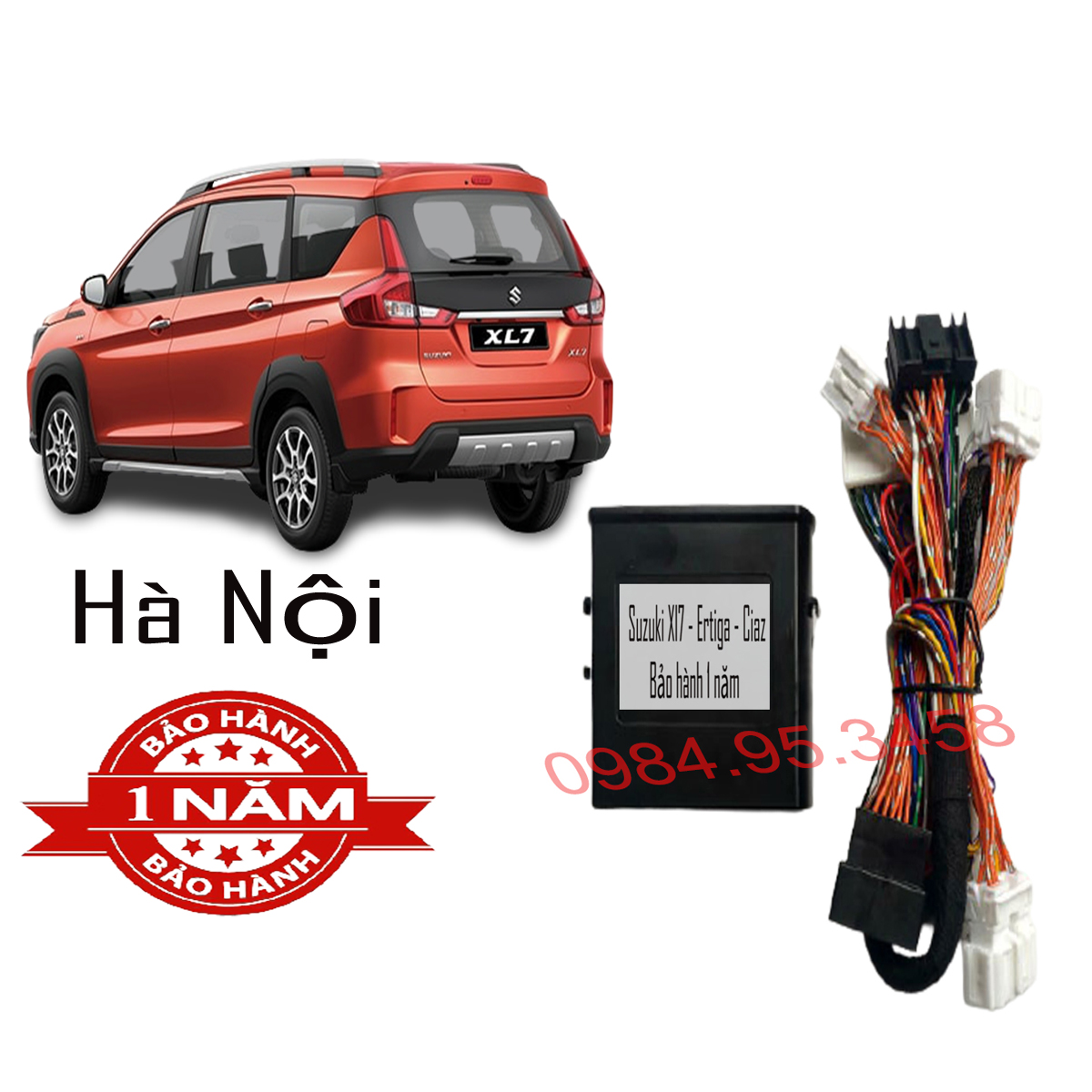 XL7 gập gương lên kính Zin theo xe chuẩn dòng Suzuki tiện ích xe ô tô