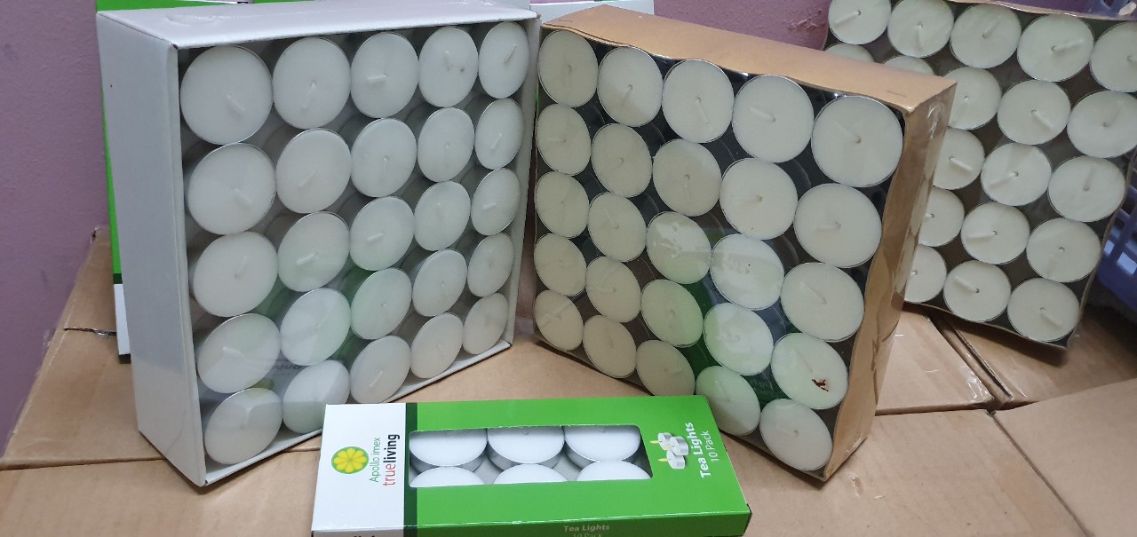 Combo 2 hộp nến 50 tealight viên 4- 5 giờ