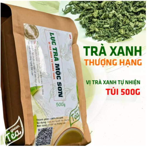 500gr lục trà thượng hạng mộc sơn