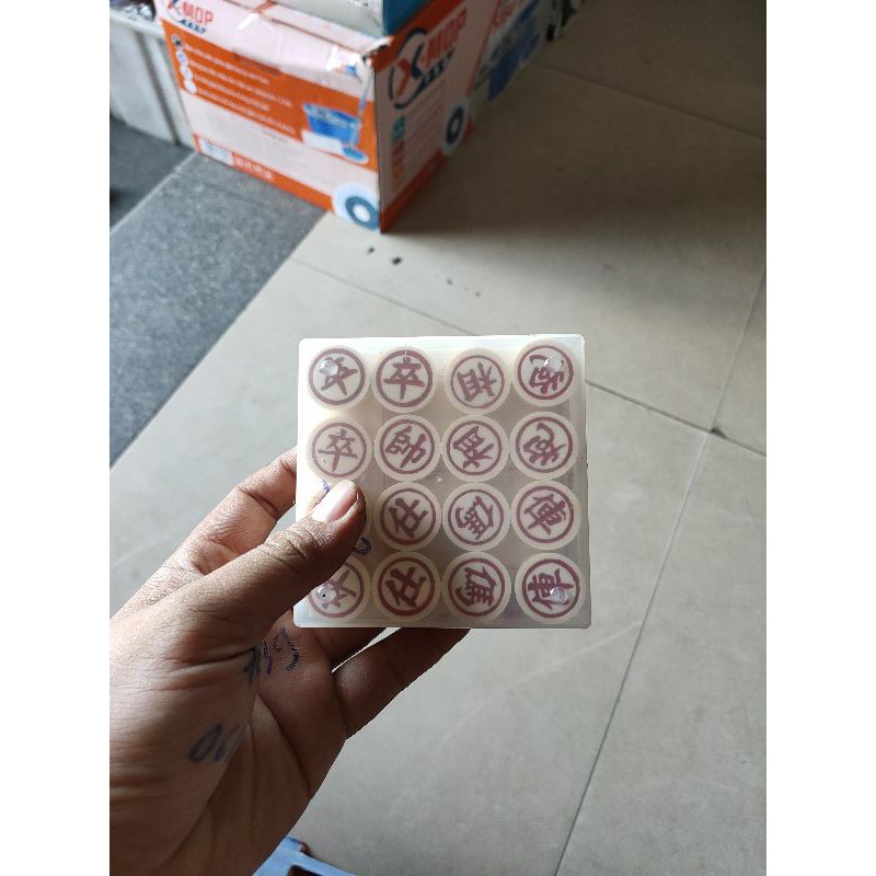 Bộ Cờ Tướng Nhựa Melamine Hiệu Fataco Loại Nhỏ