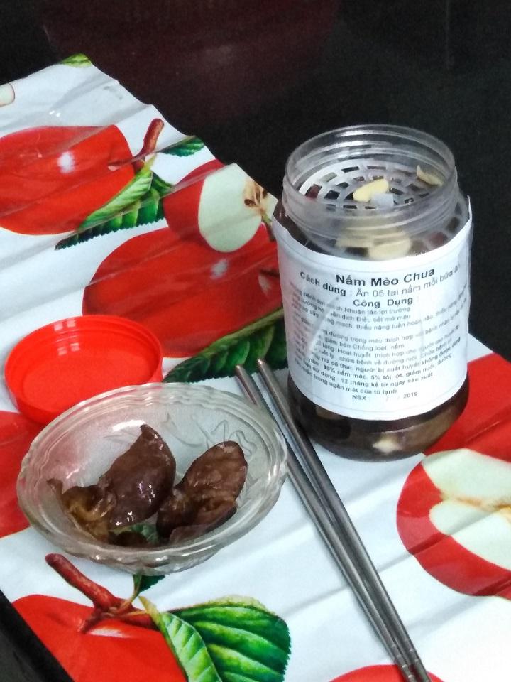 Nấm mèo ngâm giấm