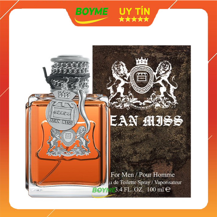Nước Hoa Nam, Nuoc Hoa Nam, Nuoc Hoa Nam Men, Nước Hoa Nam Chính Hãng, Nước Hoa Nam Cao Cấp, Dầu Thơm Nam Thơm Lâu Jean Miss 100ml, Phong Cách Pháp, Đậm Chất Bụi, Bán Chạy Nhất Mọi Thời Đại, Thể Tích 100ml.