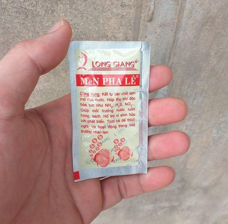 Men vi sinh làm trong nước bể cá - gói 5g