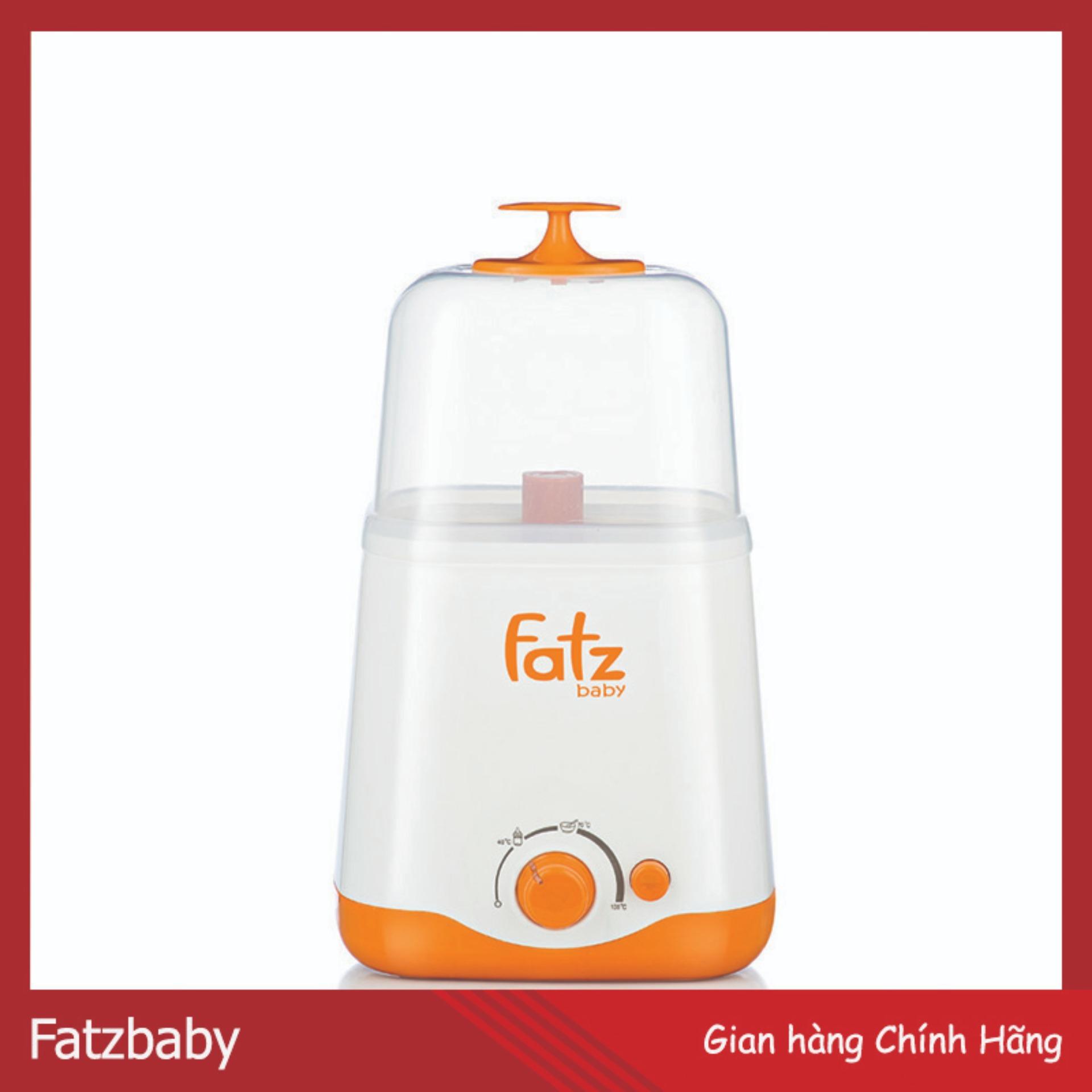 Máy Hâm, Tiệt Trùng 2 Bình Sữa Công Nghệ Teflon Chống Cặn Và Chập Điện Fatz (Phân Phối Chính Hãng)