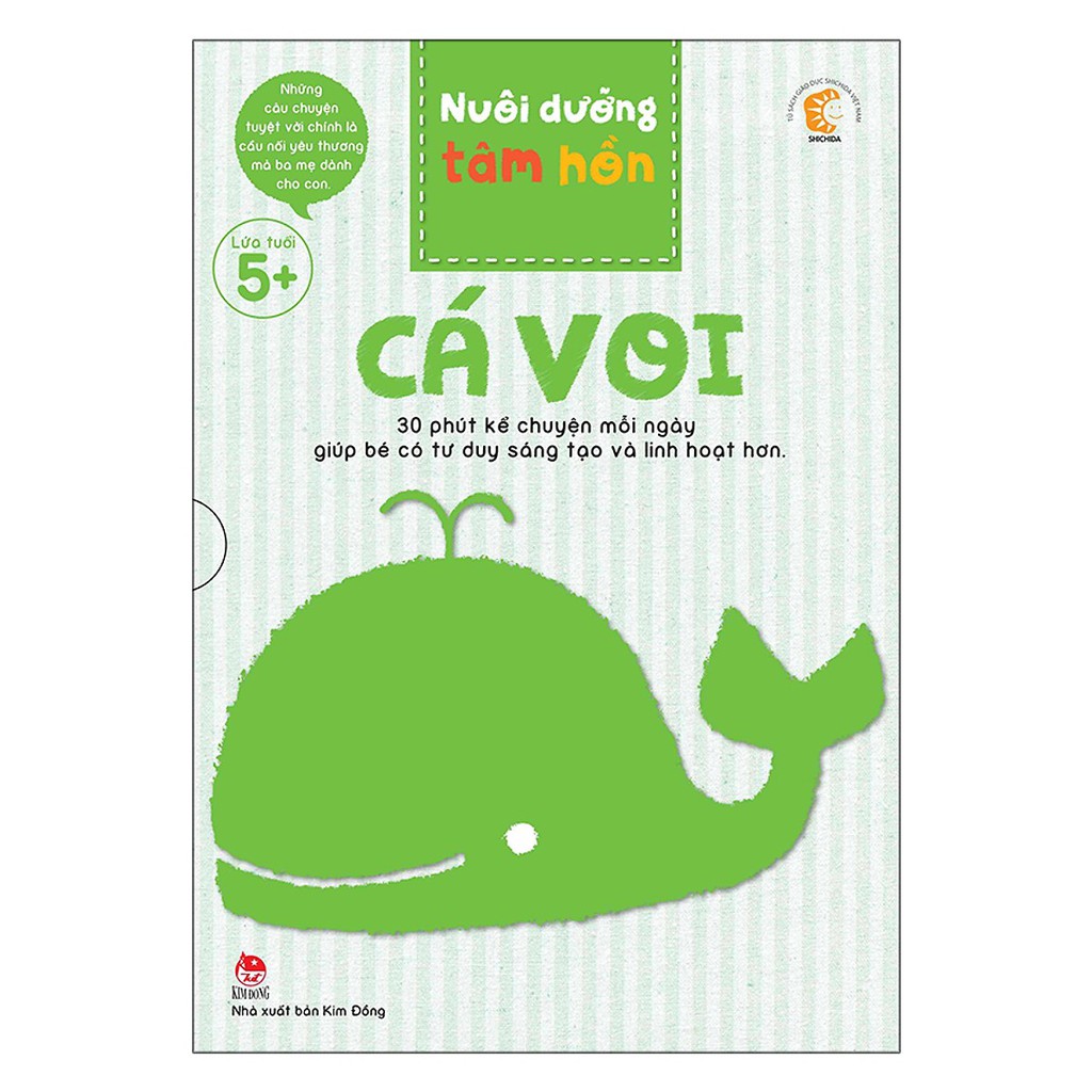 Sách - nuôi dưỡng tâm hồn - cá voi - 5486060603743