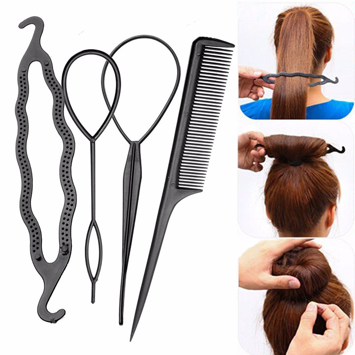 Set 4 món làm tóc, tạo kiểu tóc dễ sử dụng