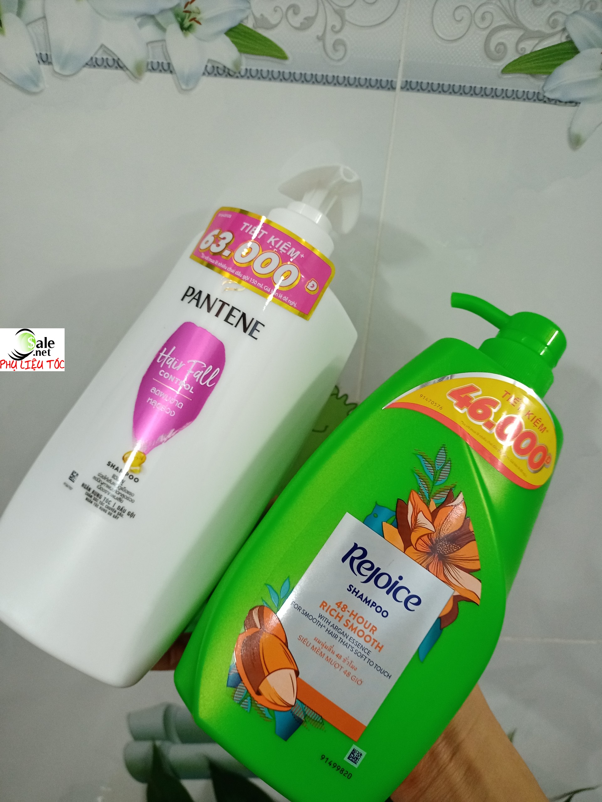 Dầu gội Pantene / dầu gội Rejoce thể tích chai 900ml