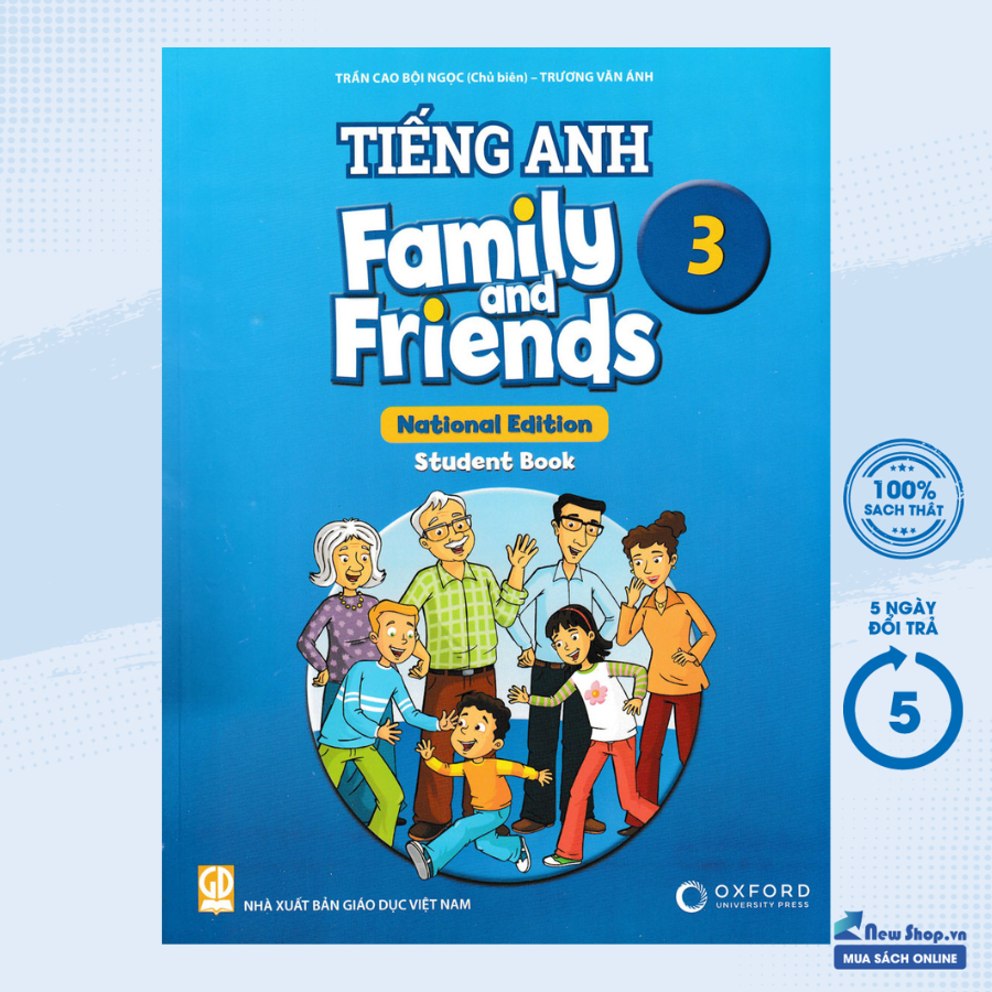 Sách - Tiếng Anh 3 - Family and Friends (National Edition) - Student Book  - Newshop