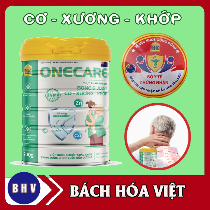 Sữa cơ xương khớp Bone & Joint Onecare 900g – Sữa cho người bệnh xương khớp, tim mạch, huyết áp, tiểu đường