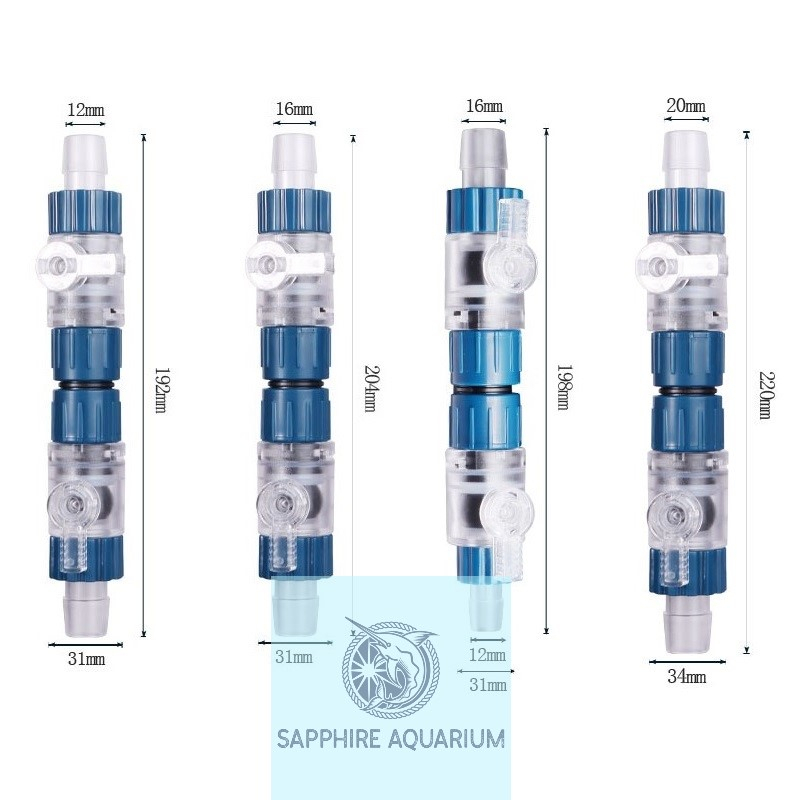 Van khóa nối nhanh ống nước - Double Tap