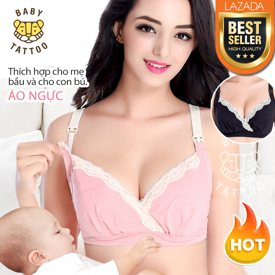 [HCM]Áo lót ngực cho bà bầu cho con bú Vải thoải mái siêu nhẹ mỏng