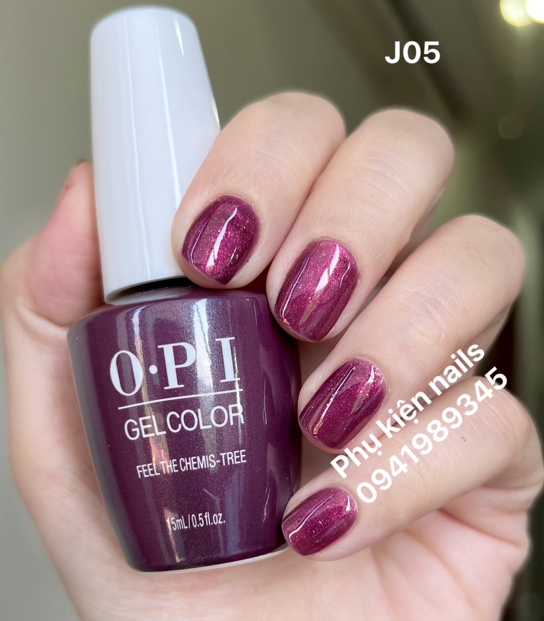 Sale 50% Sơn Móng Tay -Sơn Gel Hơ Máy Opi (HPJ05)