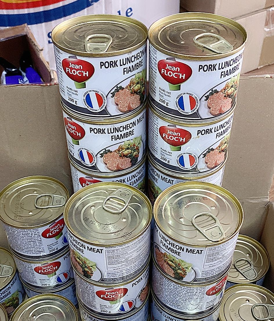 Pate thịt heo lucheon meat hiệu jean floc'h 200gr - date 03/06/2025