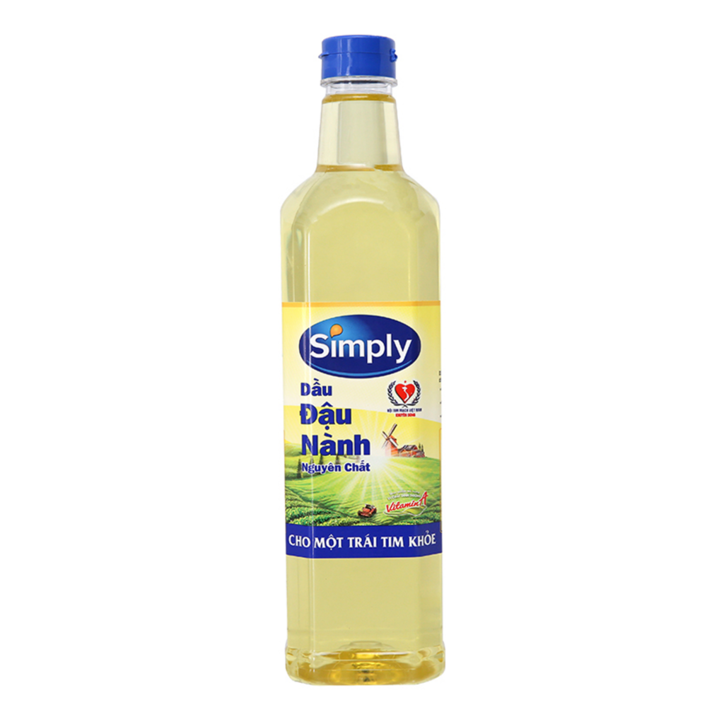 Dầu ăn simply loại 1l