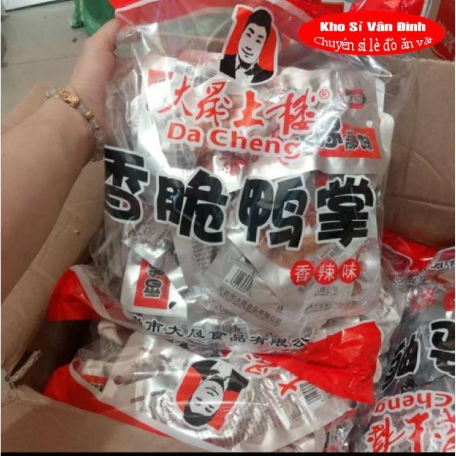 [GIÁ SỈ] 01 Bịch 30c CHÂN VỊT CAY DaCheng loại 31,8gr Chân vịt cay tứ xuyên *Hàng sẵn GIAO NGAY