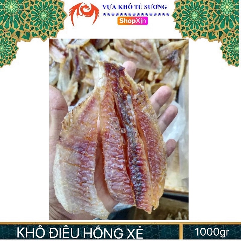 Khô điêu hồng phi lê thơm béo đặc sản loại 1 - vựa khô tú sương