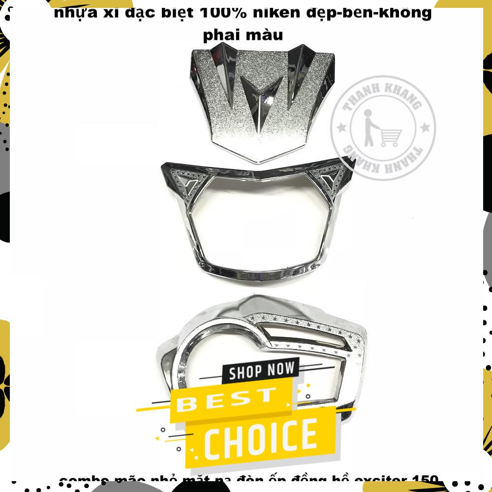 Combo mão nhỏ, mặt nạ đèn, ốp đồng hồ EXCITER 150 021000002 021000005 021000006 3 MÓN