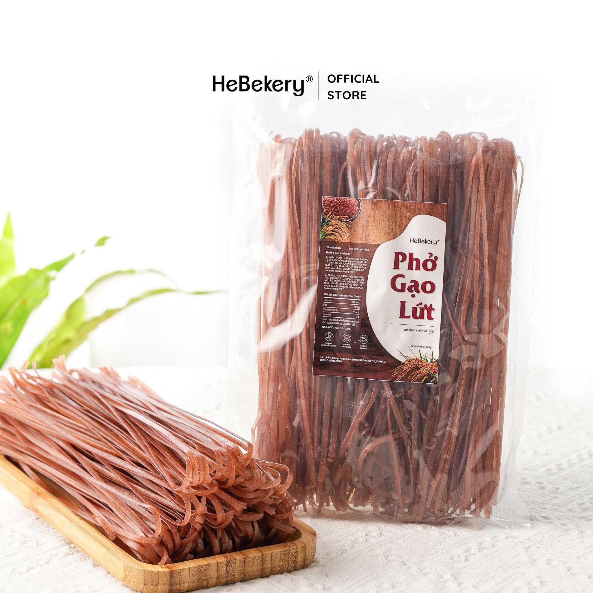 Phở gạo lứt eat clean - keto - das - phở gạo lứt ăn kiêng healthy hebekery by hebe