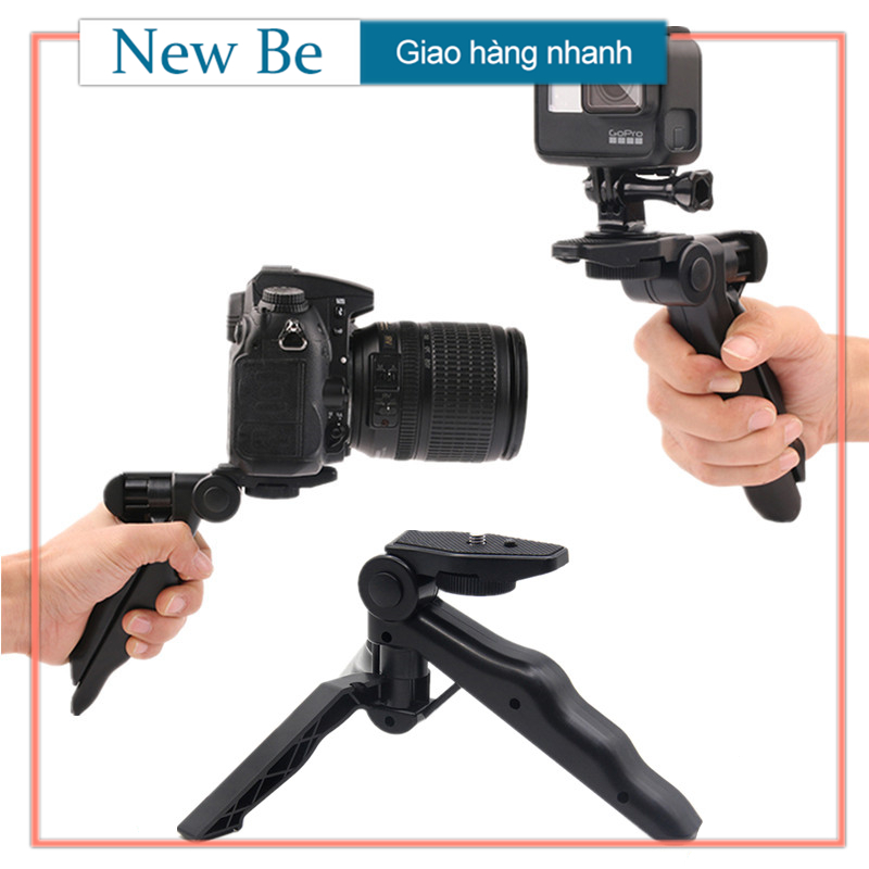 【New Be】Mini Để Bàn Chân Máy Để Bàn Camera Ổn Định Giá Đỡ Đế Đứng dành cho Gopro Máy ảnh Camera thể thao