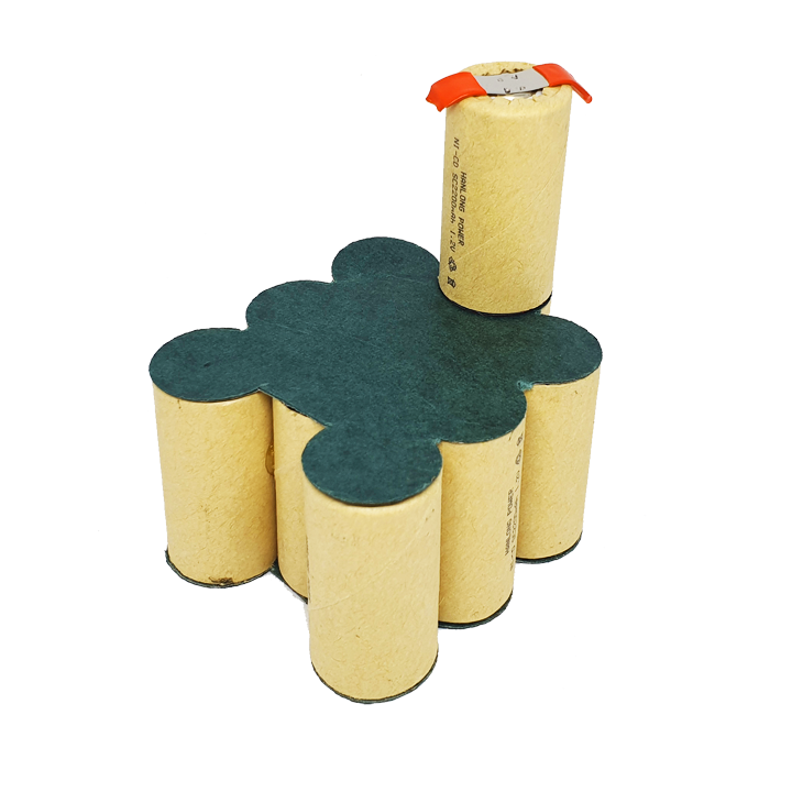 Ryobi - pin sạc - pin máy khoan - gói cell pin mới ni-cd 12v 2200mah