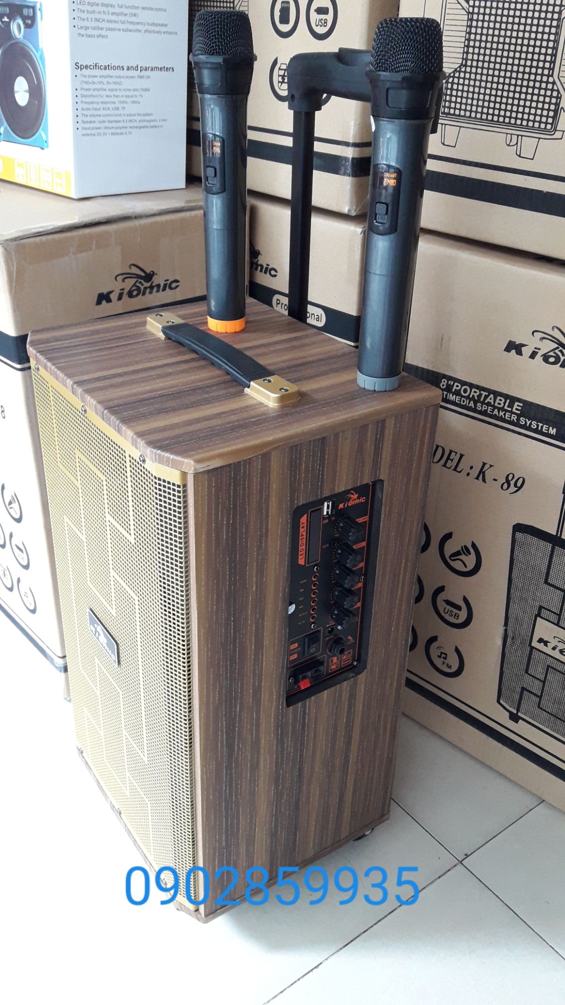 [HCM]Loa kéo Karaoke Kiomic K89