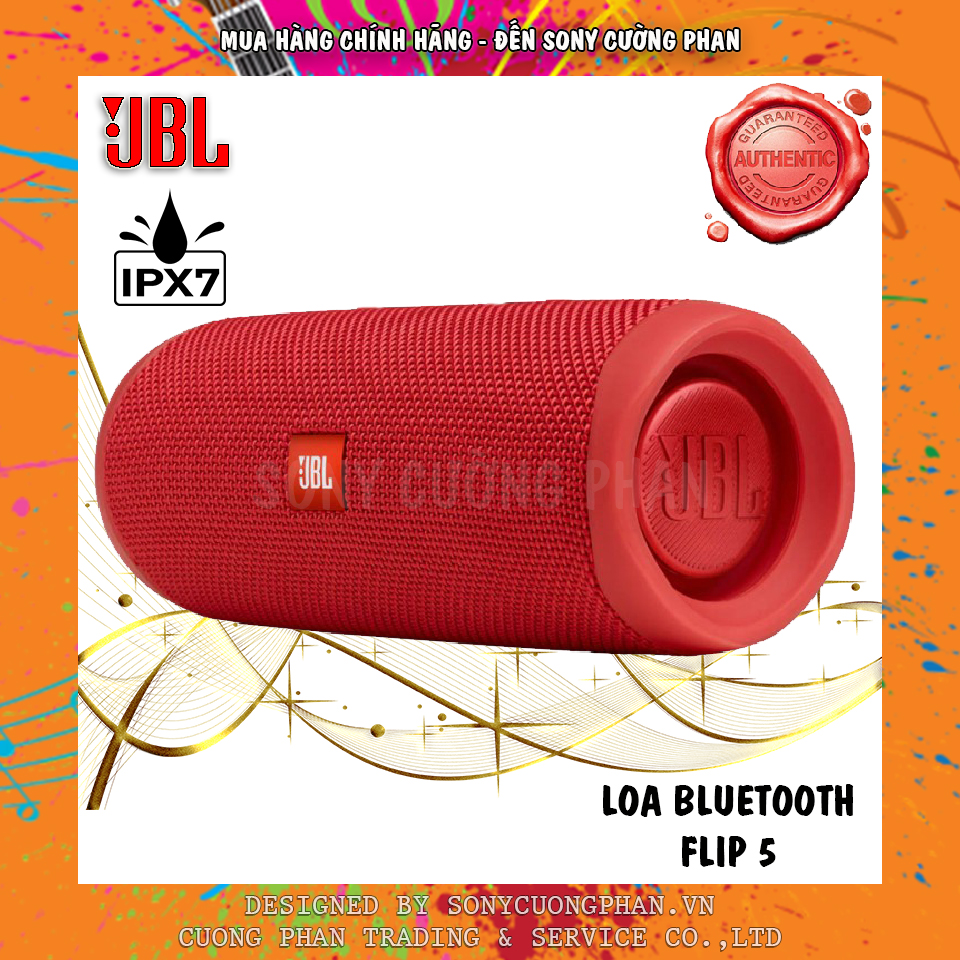 Loa Di Động JBL FLIP 5 - Bảo Hành Chính Hãng 12 Tháng