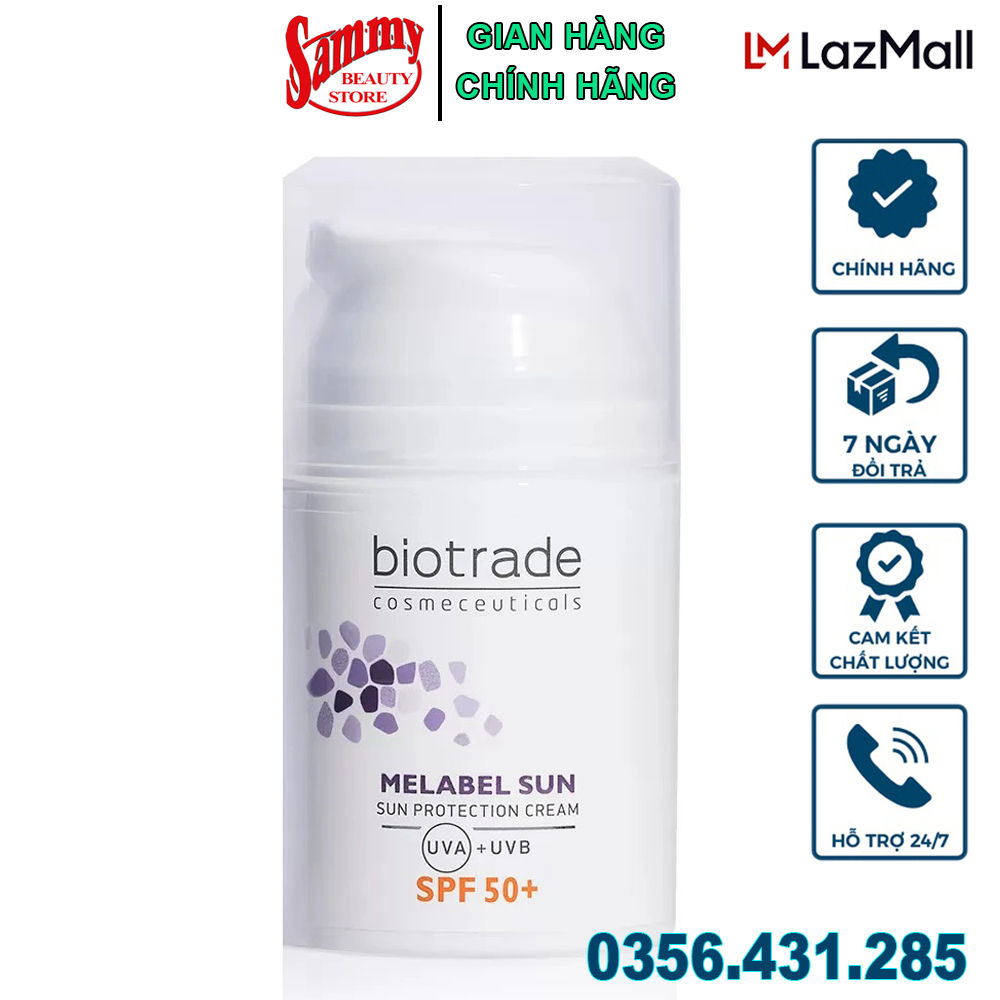 Kem chống nắng 5 màng lọc biotrade melabel sun spf 50+