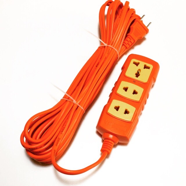 Ổ cắm điện lõi sứ chống vỡ siêu bền, dây dài 3 mét/ 5 mét/ 7 mét