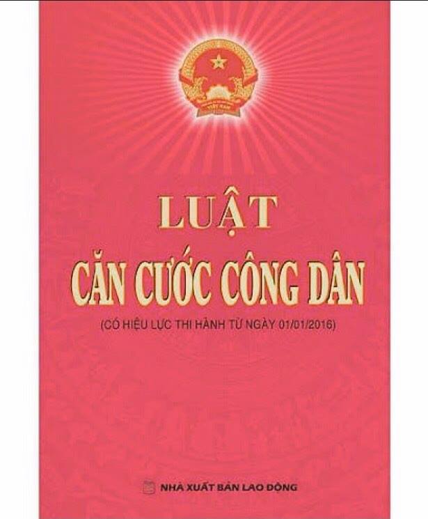 Sách - luật căn cước công dân