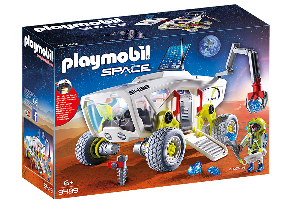 Đồ chơi mô hình Playmobil XE NGHIÊN CỨU SAO HỎA - Funnyland