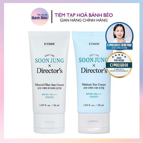 Kem Chống Nắng Etude House Soon Jung x Director's Sun Cream 50ml