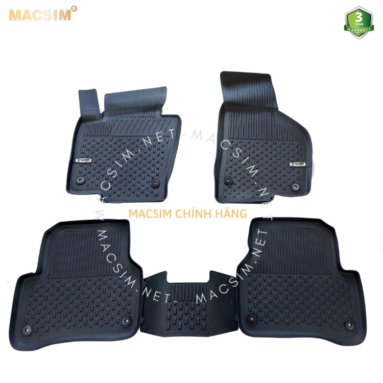 Tpe Silicon Car Floor Mats Passat B7 2010-2014 Black Brand Macsim Giá 4,400,000 Đồng*Miễn phí vận chuyển