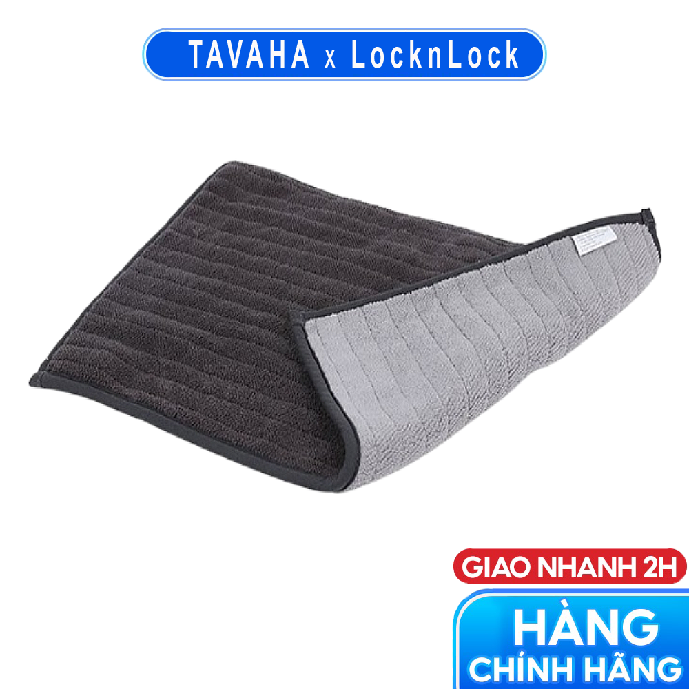 Thảm chùi chân 2 mặt Lock&Lock êm ái và mềm mại MAT411