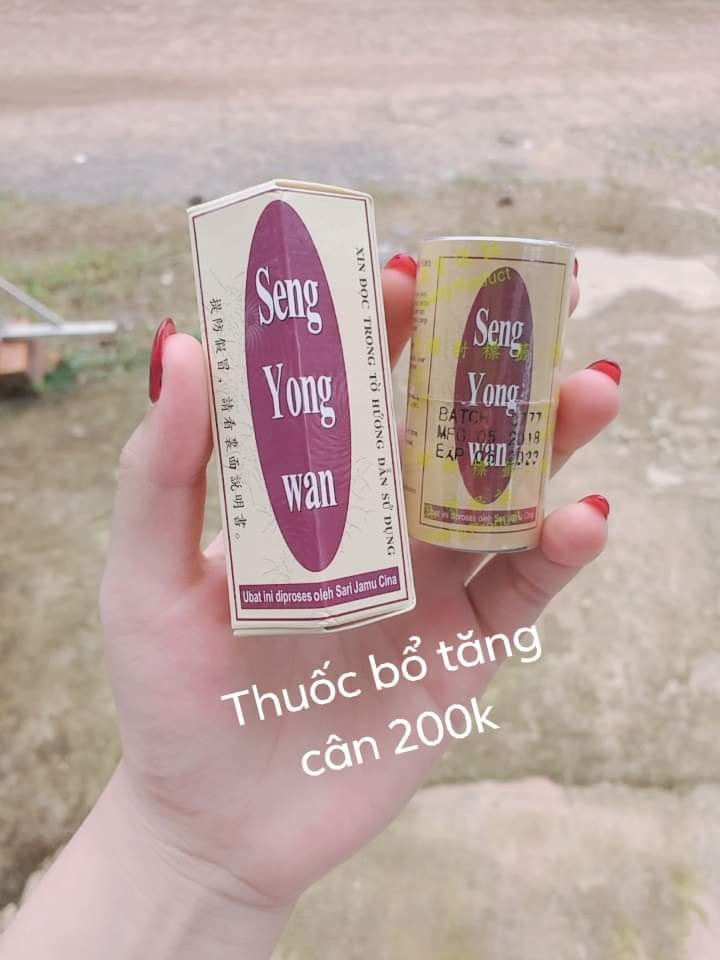 Tăng Cân Seng Yong Wan ( SÂM NHUNG HOÀN )