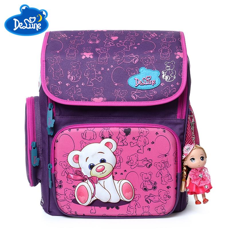 Cặp balo chống gù cho bé Delune Mẫu 2-010